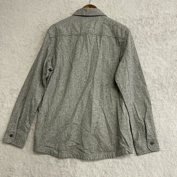 NEW Grayers Men's M Cold Weather Rated Button Up Shirt Jacket Gray - Picture 3 of 8
